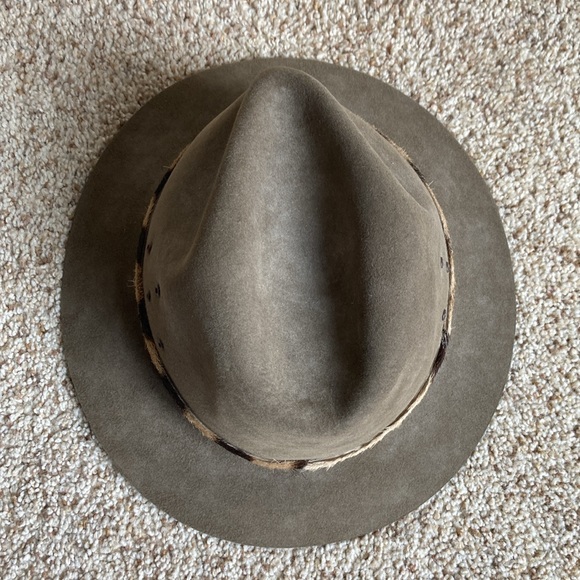 NWT Deadstock Willis & Geiger Mini Safari Felt Gazelle Hat 7 Outdoor Adventure - Picture 6 of 15